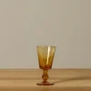 Pierce & Ward IL BUCO VITA TAPERED GOBLET IN AMBER | Kitchen
