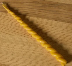 Pierce & Ward IL BUCO VITA TWISTED BEESWAX CANDLE | Candlesticks & Candles