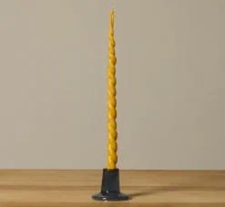 Pierce & Ward IL BUCO VITA TWISTED BEESWAX CANDLE | Candlesticks & Candles