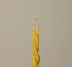 Pierce & Ward IL BUCO VITA TWISTED BEESWAX CANDLE | Candlesticks & Candles