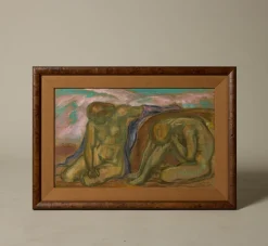Pierce & Ward LATE 19TH CENTURY SEATED NUDES BY LUDOLF VERWORNER (1864-1927) | Art