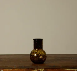 Pierce & Ward LAUSANNE HAND BLOWN TORTOISE SHELL ROUND CARAFE | Kitchen