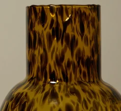 Pierce & Ward LAUSANNE HAND BLOWN TORTOISE SHELL ROUND CARAFE | Kitchen
