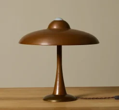 Pierce & Ward LECLAIRE & SCHAFER GERMAN COPPER MUSHROOM LAMP | Lighting