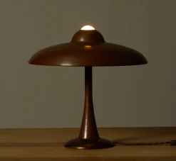 Pierce & Ward LECLAIRE & SCHAFER GERMAN COPPER MUSHROOM LAMP | Lighting