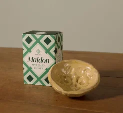 Pierce & Ward MALDON SALT WITH VINTAGE CIRCULAR SICILIAN VESSEL | Kitchen