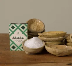 Pierce & Ward MALDON SALT WITH VINTAGE CIRCULAR SICILIAN VESSEL | Kitchen