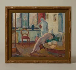 Pierce & Ward MID CENTURY DUTCH NUDE INTERIOR | Art