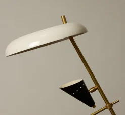 Pierce & Ward 1960 MID CENTURY ITALIAN TABLE LAMP IN NOIR | Lighting