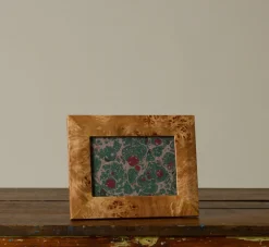 Pierce & Ward NARVIK BURL MAPLE VENEER FRAME 5X7 | Objets D'Art | Gifts