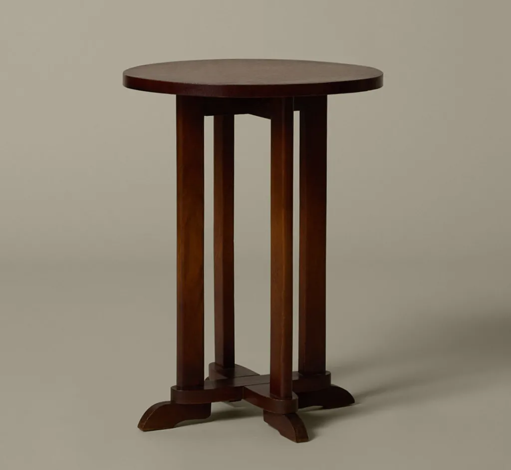Pierce & Ward OAK AMSTERDAM SCHOOL SIDE TABLE II | Furniture