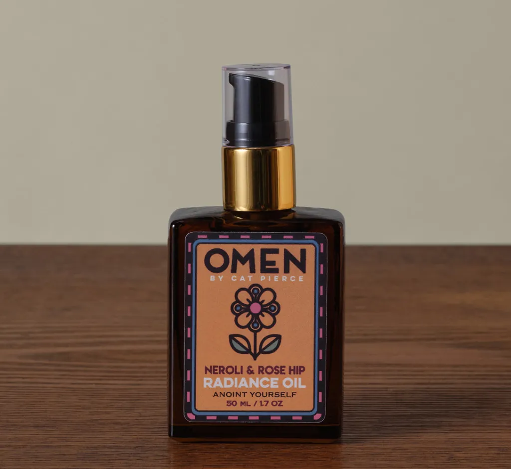 Pierce & Ward OMEN BY CAT PIERCE: RADIANCE FACE OIL 50ML | Apothecary | Gifts