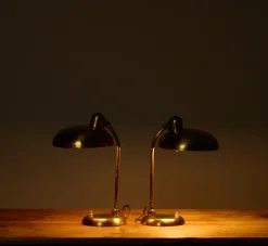 Pierce & Ward PAIR OF GIOVANNI MICHELUCCI BRASS TABLE LAMPS | Lighting