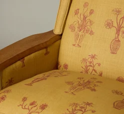 Pierce & Ward PAIR OF HIS AND HERS HENNING OAK WING CHAIRS | Furniture