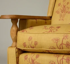 Pierce & Ward PAIR OF HIS AND HERS HENNING OAK WING CHAIRS | Furniture