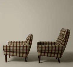 Pierce & Ward PAIR OF MID-CENTURY DANISH HIS & HERS ARMCHAIRS | Furniture