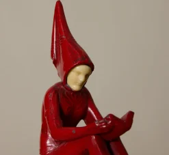 Pierce & Ward PAIR OF 1930S ART DECO PIXIE BOOKENDS ATTR TO J.B. HIRSCH II | Books & Bookends