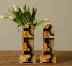 Pierce & Ward PAIR OF 1930S GERMAN AVANT GARDE VASES | Ceramics | Vessels