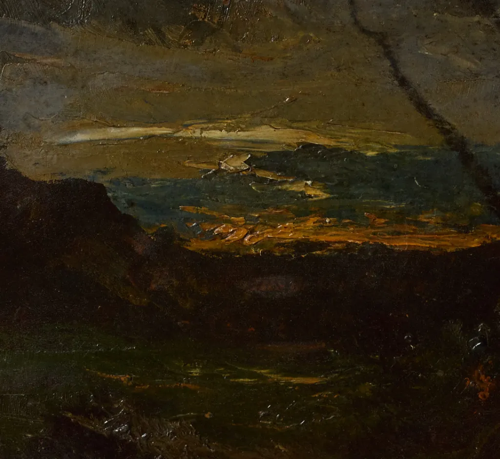 Pierce & Ward PAYSAGE LYONNAIS AU CRÉPUSCULE BY FRANÇOIS AUGUSTE RAVIER (1814-1895) | Art