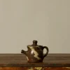 Pierce & Ward PETITE EARTHENWARE FOLK ART SWIRL TEAPOT | Ceramics | Vessels