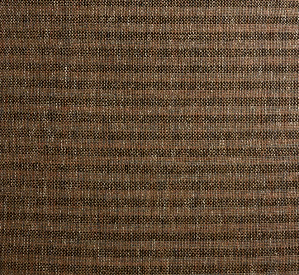 Pierce & Ward CIRCLE OTTOMAN IN RAW SILK TWEED | Furniture | Pierce & Ward Collection