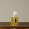 Pierce & Ward GOLDEN POODLE TISSUE BOX COVER | Pierce & Ward Collection