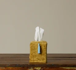 Pierce & Ward GOLDEN POODLE TISSUE BOX COVER | Pierce & Ward Collection