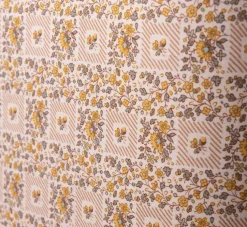 Pierce & Ward OVAL LAMPSHADE IN ENGLISH SCRAPBOOK COTTON | Lighting
