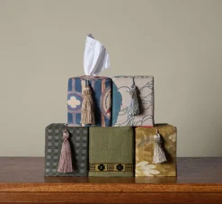 Pierce & Ward PARASOL LINEN TISSUE BOX COVER | Pierce & Ward Collection