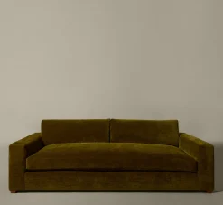 Pierce & Ward SUNDAY SOFA IN OLIVE CHENILLE | Furniture | Pierce & Ward Collection