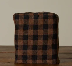 Pierce & Ward TOFFEE PLAID TISSUE BOX COVER | Pierce & Ward Collection