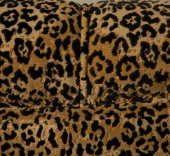 Pierce & Ward VITTI CHAIR IN LEOPARD CHENILLE | Furniture | Pierce & Ward Collection