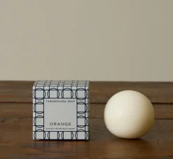 Pierce & Ward ROUND SOAP IN ORANGE | Bed + Bath | Gifts