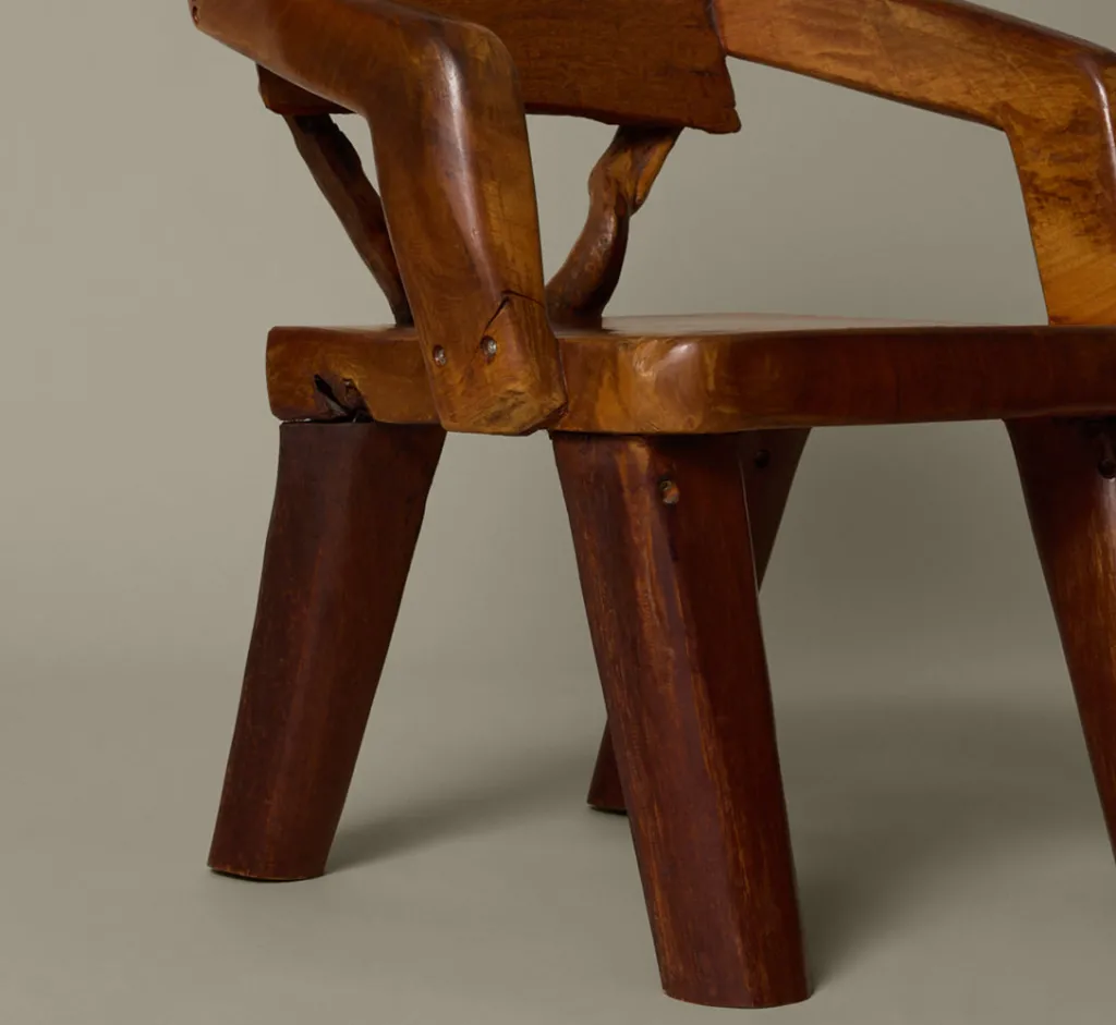 Pierce & Ward 1980S DANISH WABI SABI CHAIR IN SOLID WOOD I | Furniture
