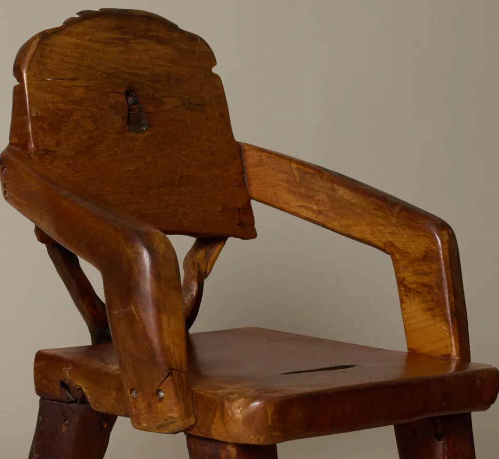 Pierce & Ward 1980S DANISH WABI SABI CHAIR IN SOLID WOOD I | Furniture