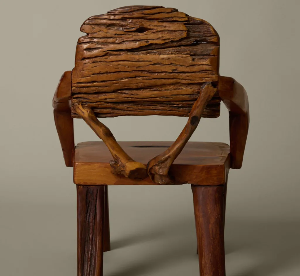 Pierce & Ward 1980S DANISH WABI SABI CHAIR IN SOLID WOOD I | Furniture