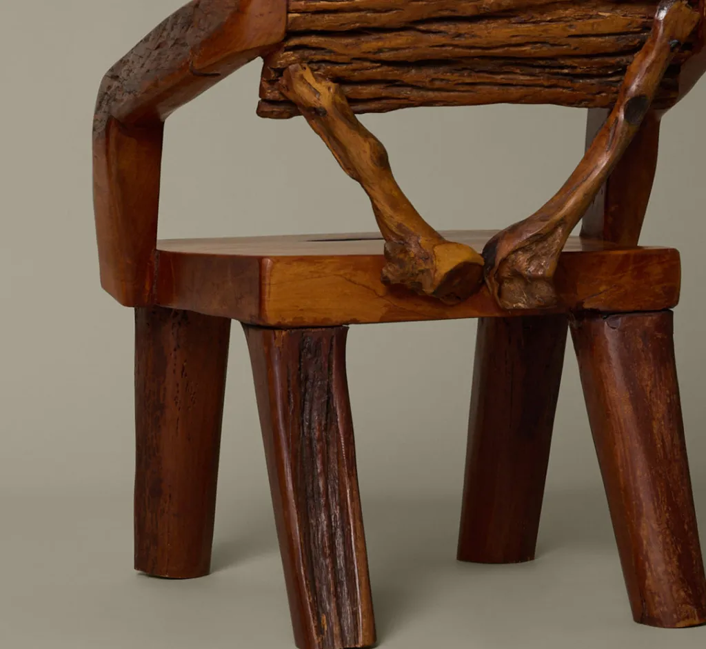 Pierce & Ward 1980S DANISH WABI SABI CHAIR IN SOLID WOOD I | Furniture