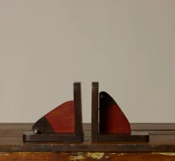 Pierce & Ward 1920S DUTCH ART DECO AMSTERDAM SCHOOL BOOKENDS | Books & Bookends