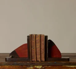 Pierce & Ward 1920S DUTCH ART DECO AMSTERDAM SCHOOL BOOKENDS | Books & Bookends