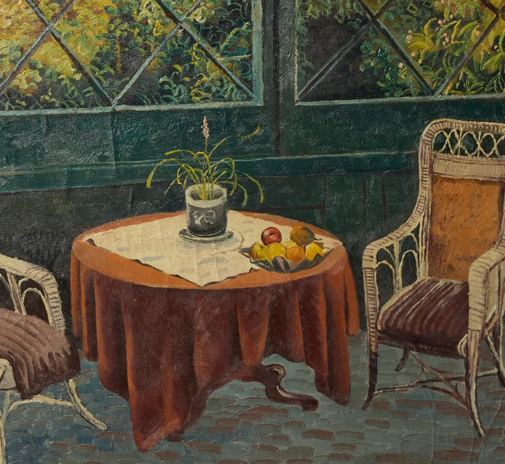 Pierce & Ward 1940s DUTCH SUNROOM BY HERMAN BIELING (1887-1964) | Art