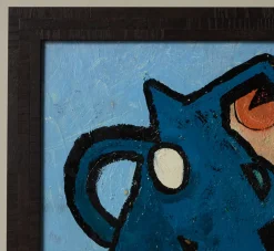 Pierce & Ward 1940S FRENCH ABSTRACT OIL ON WOOD PANEL | Art