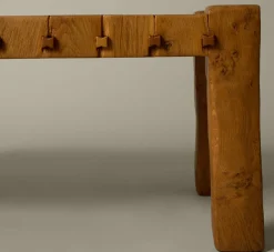Pierce & Ward 1960S FRENCH OAK BLOCK COFFEE TABLE | Furniture