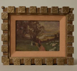 Pierce & Ward 1950S IMPRESSIONIST SHEPHERDS LANDSCAPE | Art