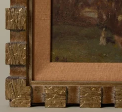 Pierce & Ward 1950S IMPRESSIONIST SHEPHERDS LANDSCAPE | Art