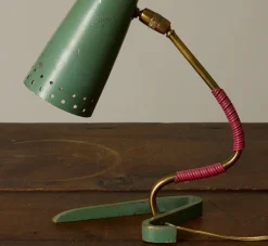 Pierce & Ward 1950S ITALIAN MINT GREEN TABLE LAMP | Lighting