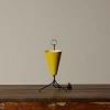 Pierce & Ward 1950S ITALIAN YELLOW CONICAL TRIPOD LAMP | Lighting