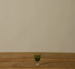Pierce & Ward 1960S KARL ERICKSON CONTROLLED BUBBLE GREEN GLASSWARE | Kitchen
