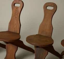 Pierce & Ward 1960S MID CENTURY OAK BRUTALIST CHAIR | Furniture