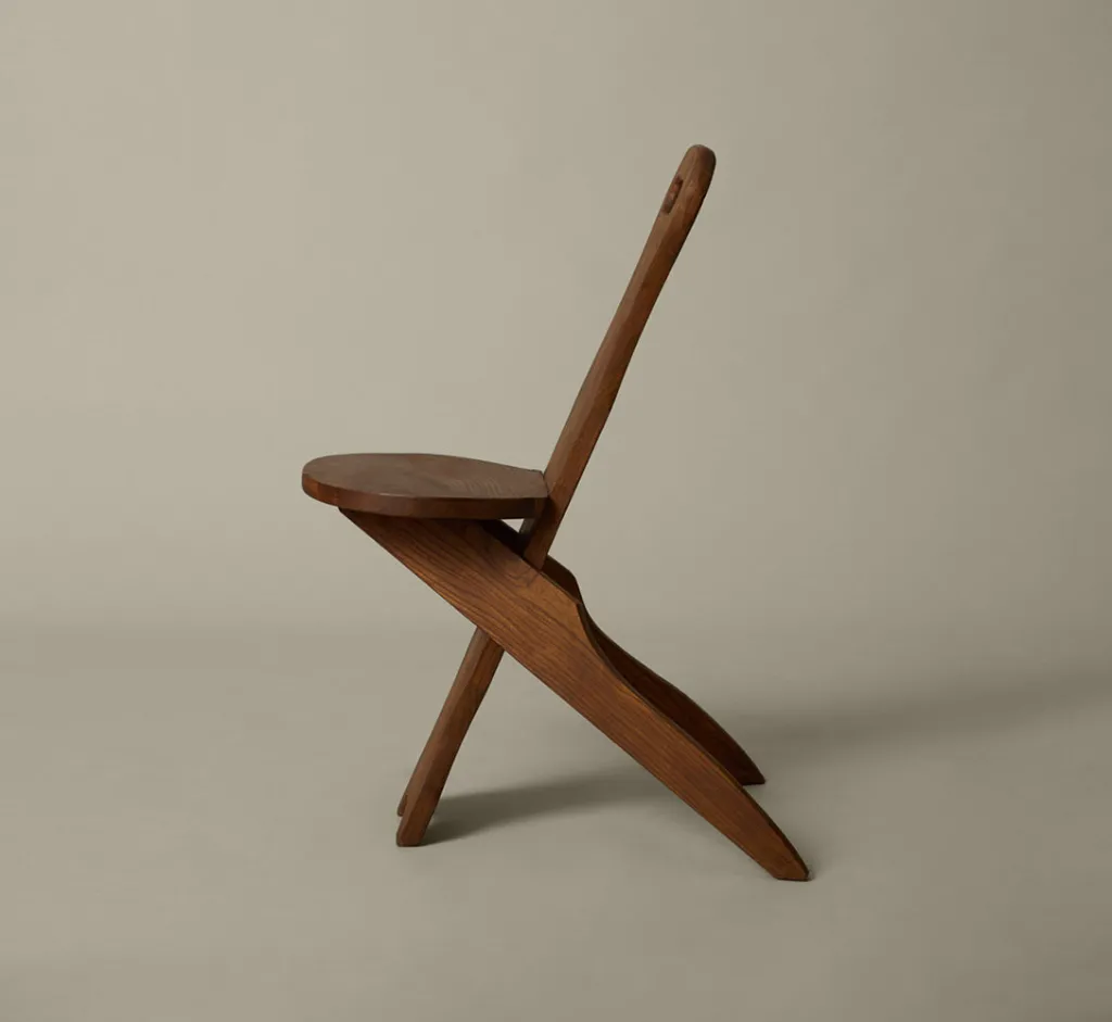 Pierce & Ward 1960S MID CENTURY OAK BRUTALIST CHAIR | Furniture