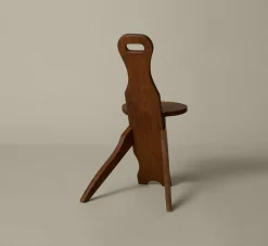 Pierce & Ward 1960S MID CENTURY OAK BRUTALIST CHAIR | Furniture